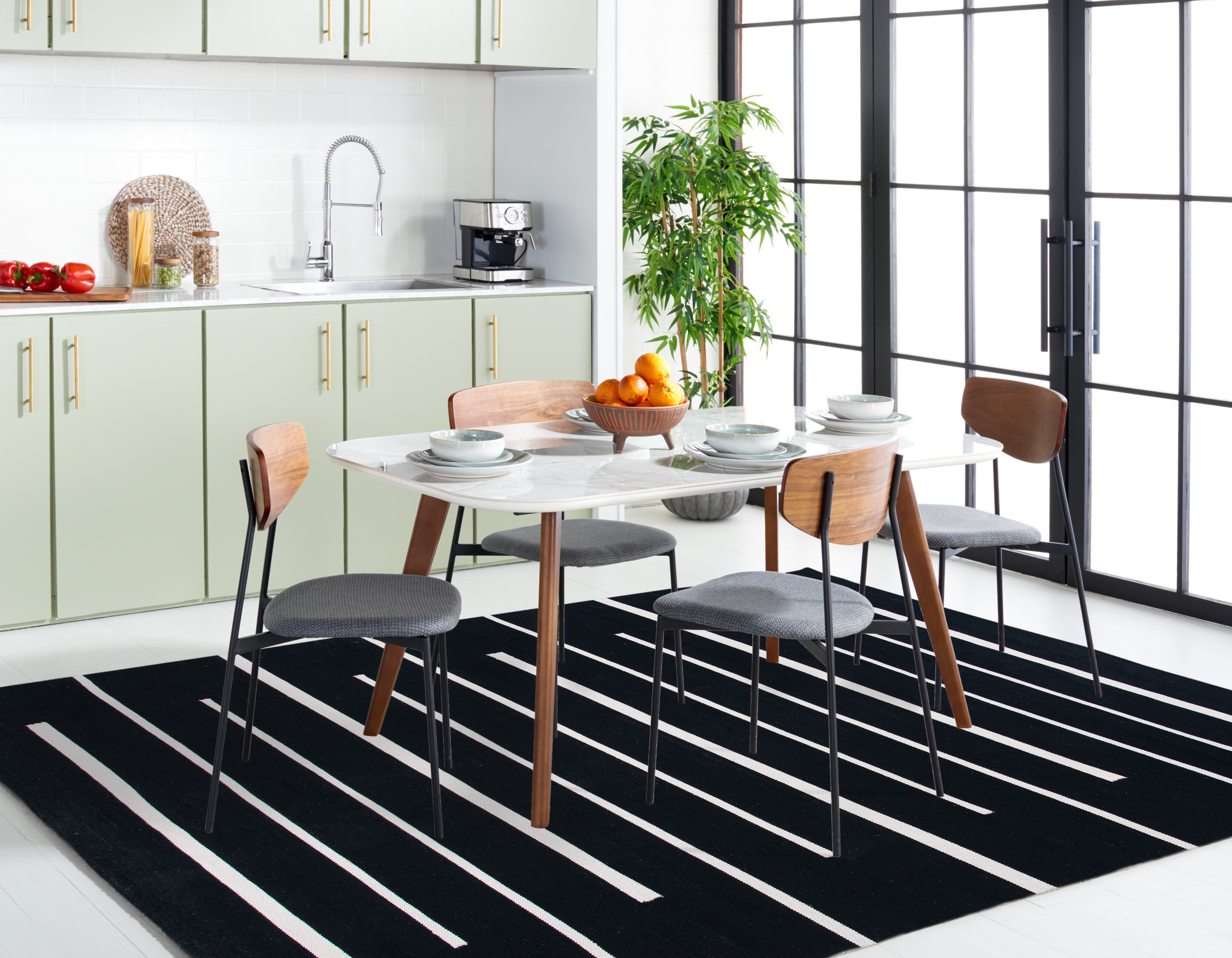 MONTAUK 311 – BLACK / IVORY
