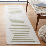 MONTAUK 313 – IVORY / LIGHT GREEN