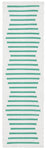 MONTAUK 313 – IVORY / DARK GREEN