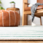 MONTAUK 313 – IVORY / DARK GREEN