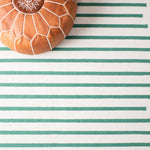 MONTAUK 313 – IVORY / DARK GREEN