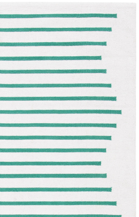 MONTAUK 313 – IVORY / DARK GREEN