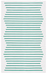 MONTAUK 313 – IVORY / DARK GREEN
