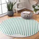 MONTAUK 313 – IVORY / DARK GREEN