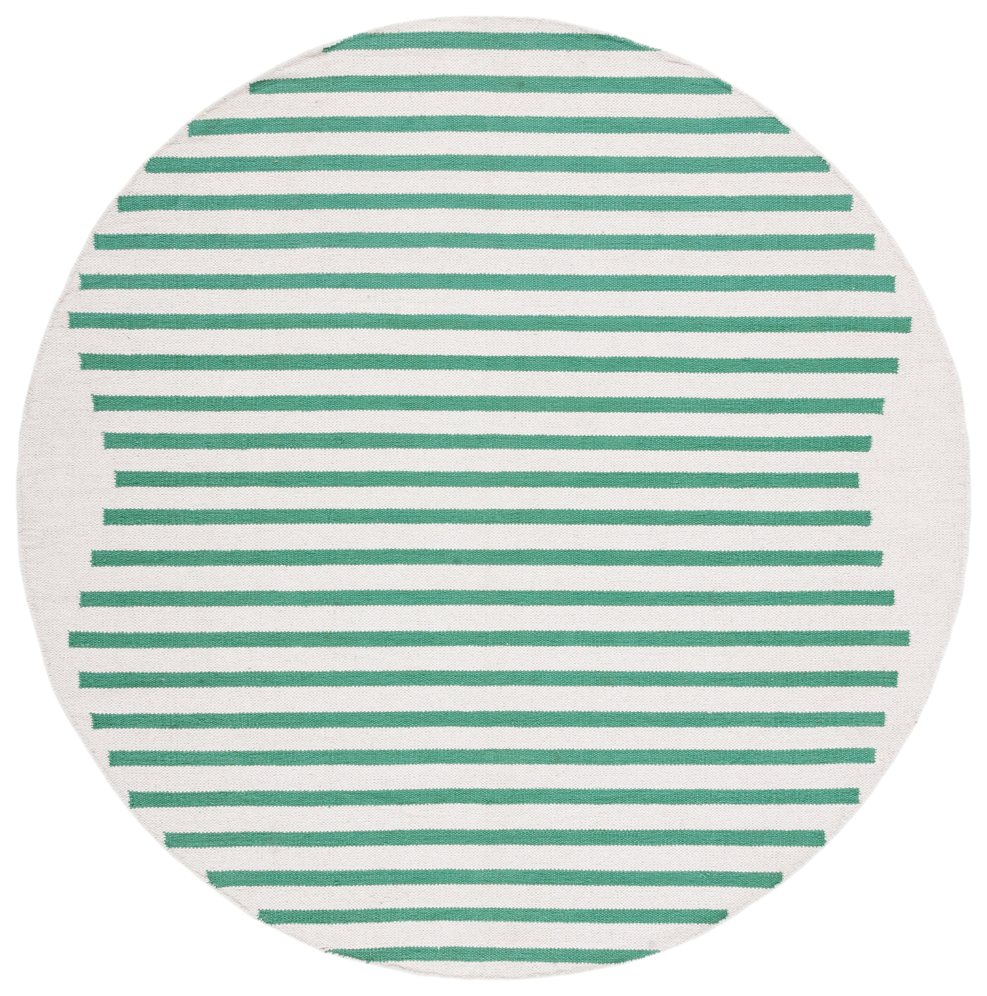 MONTAUK 313 – IVORY / DARK GREEN