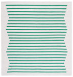 MONTAUK 313 – IVORY / DARK GREEN