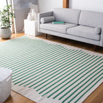 MONTAUK 313 – IVORY / DARK GREEN