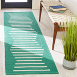 MONTAUK 313 – DARK GREEN / IVORY
