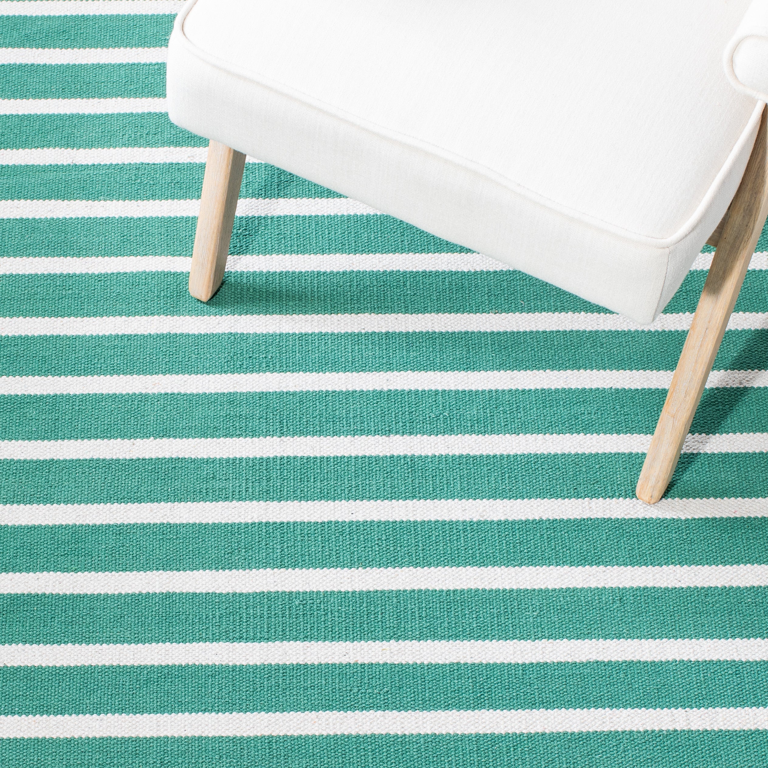 MONTAUK 313 – DARK GREEN / IVORY