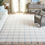 MONTAUK 322 – IVORY / BLUE