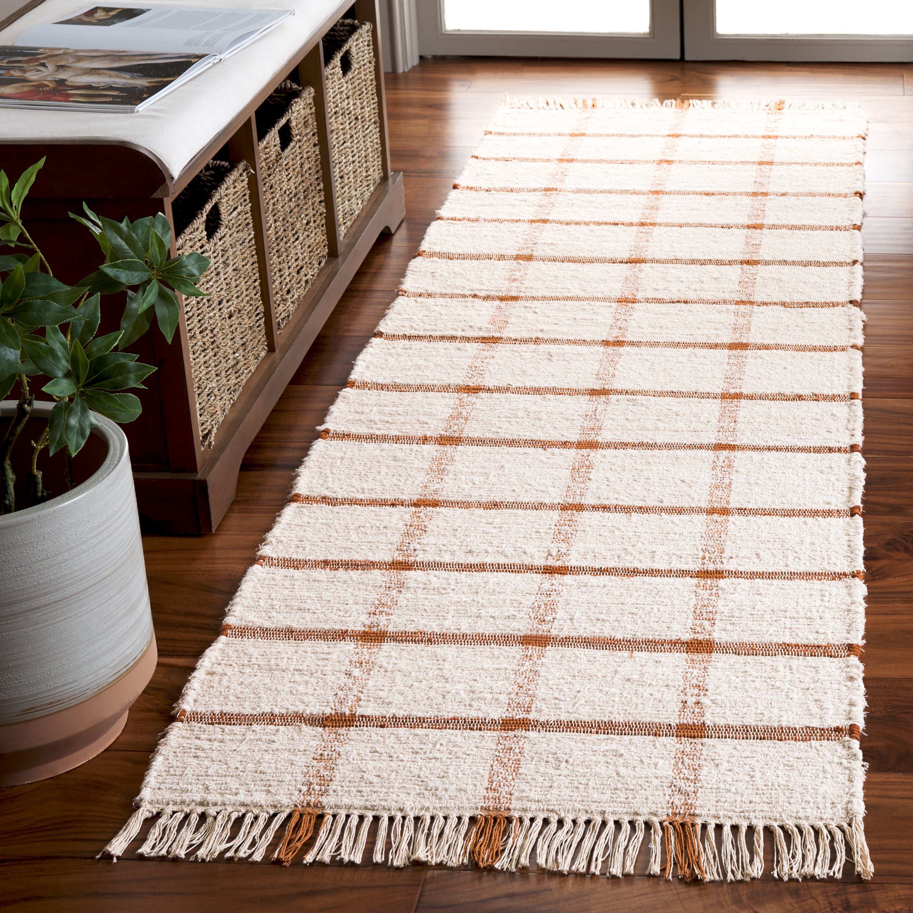 MONTAUK 322 – IVORY / RUST
