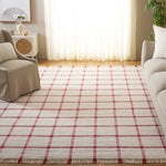 MONTAUK 322 – IVORY / RED