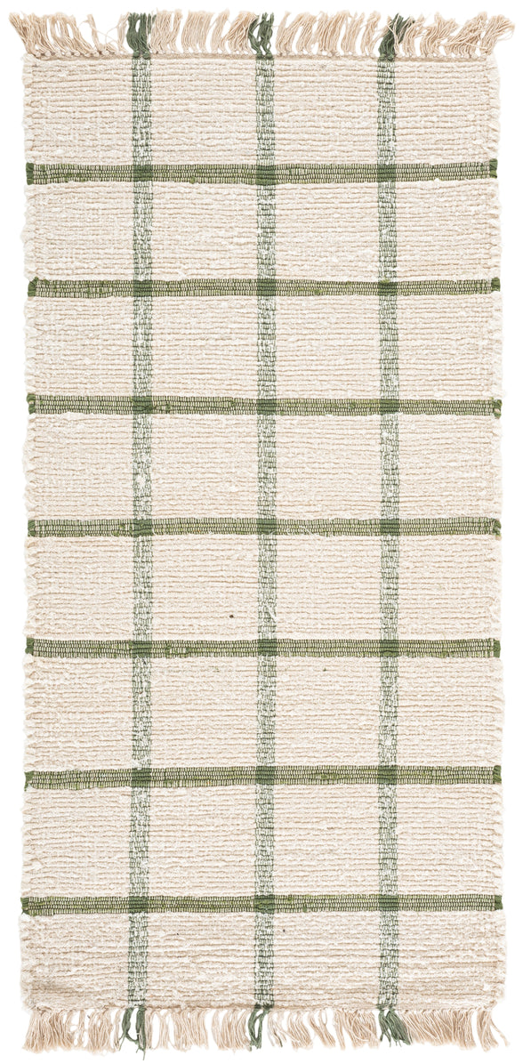 MONTAUK 322 – IVORY / GREEN