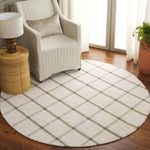 MONTAUK 322 – IVORY / GREEN