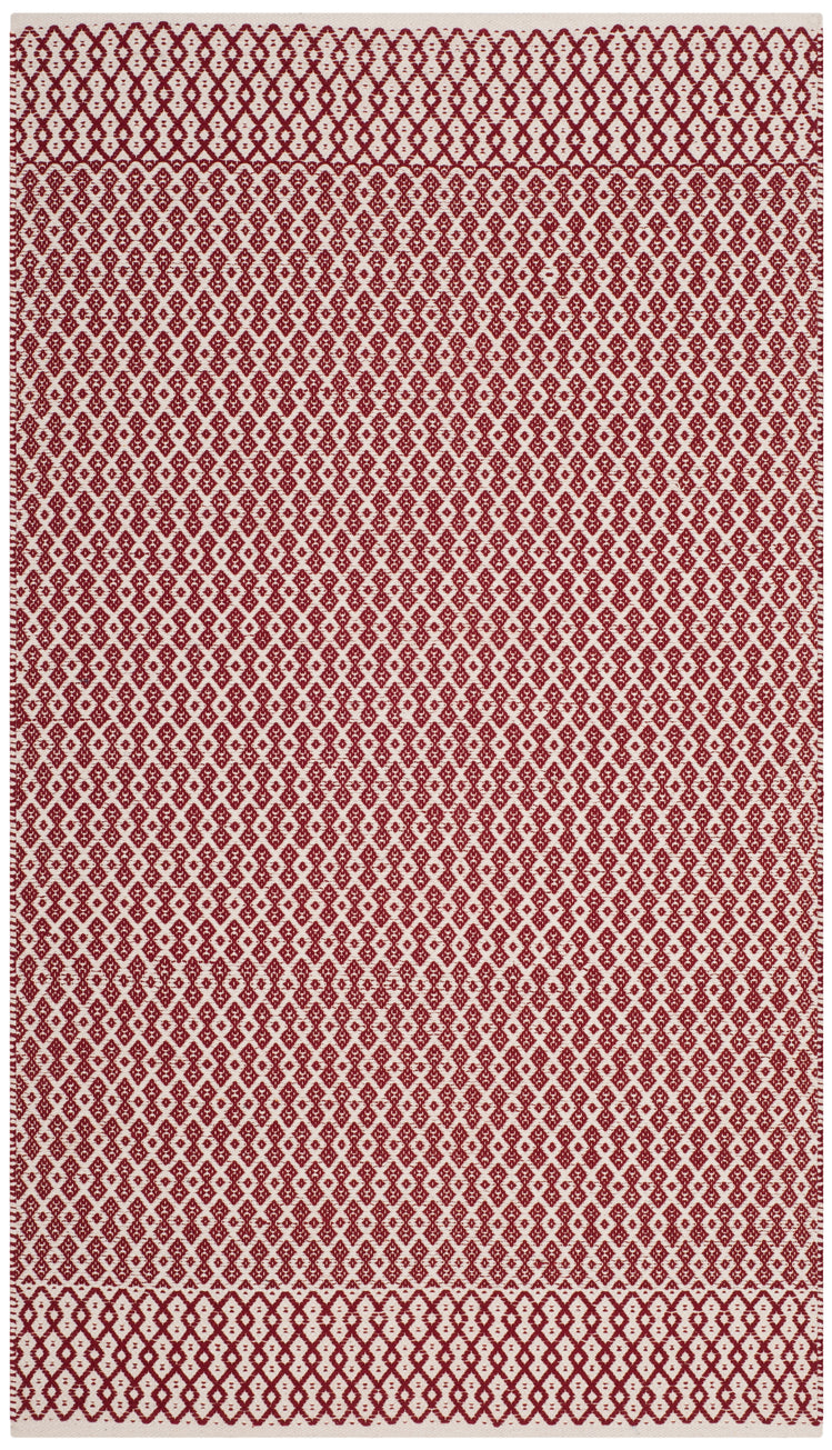 IVORY / RED