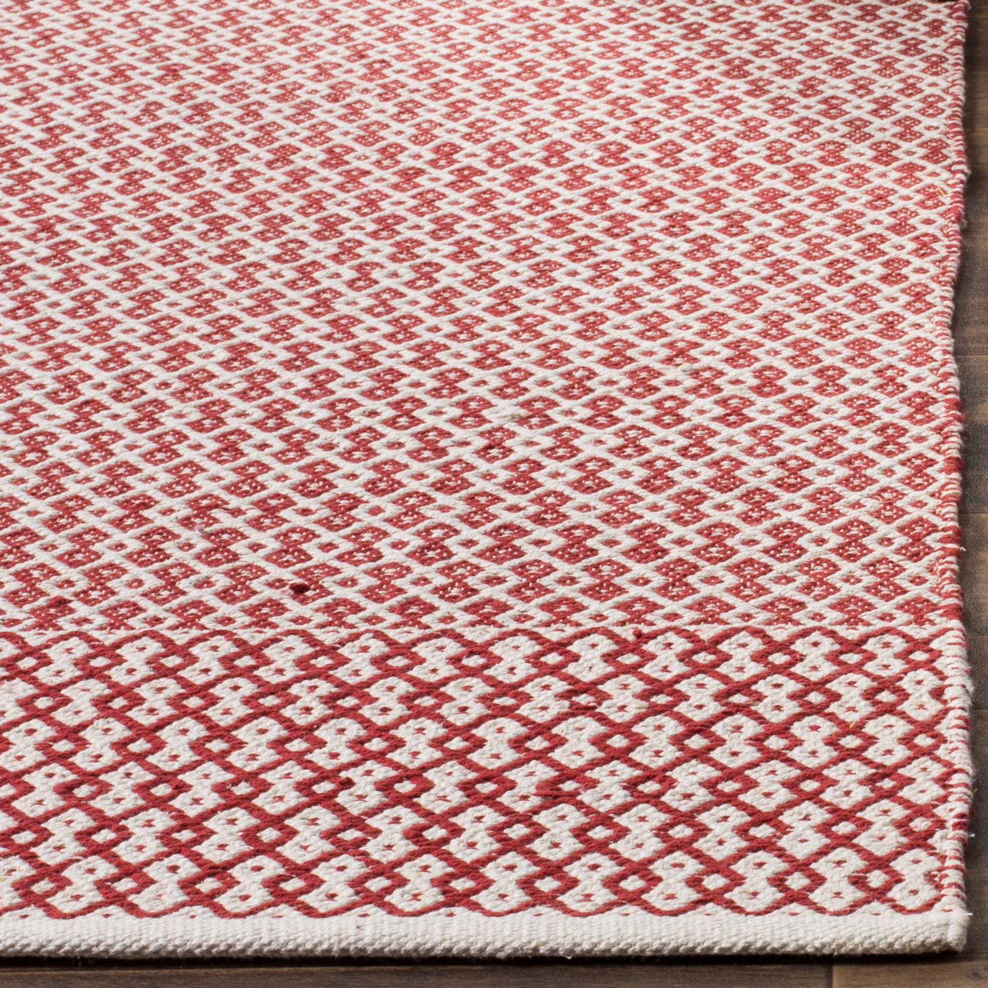 IVORY / RED