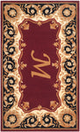 MAROON / BEIGE
