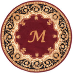 MAROON / BEIGE