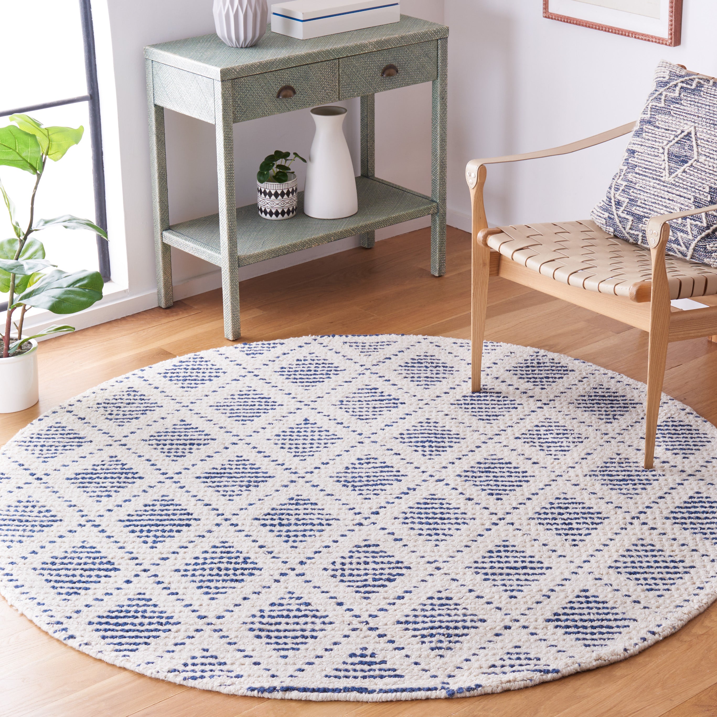 IVORY / BLUE