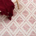 IVORY / RED