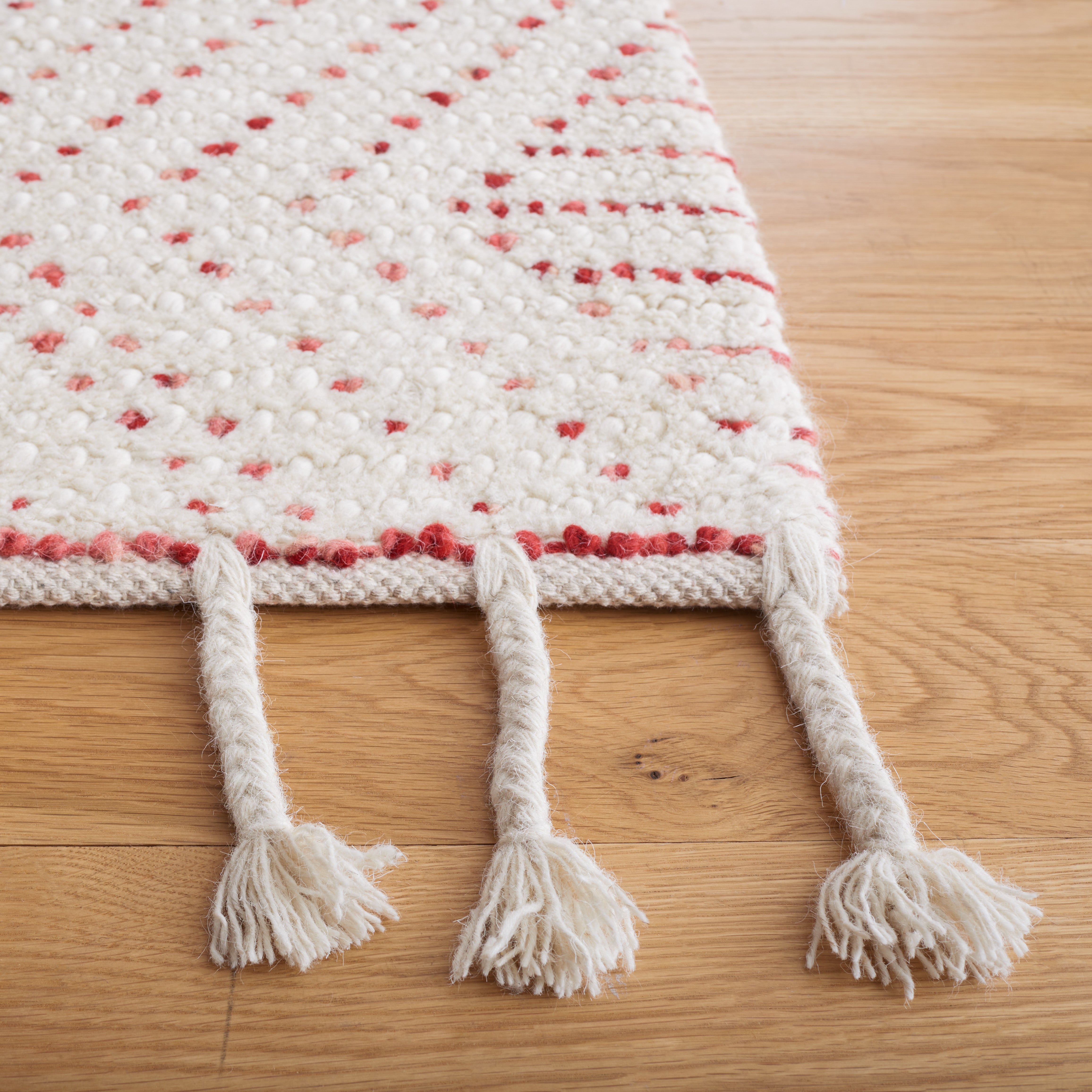IVORY / RED