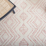 IVORY / RED