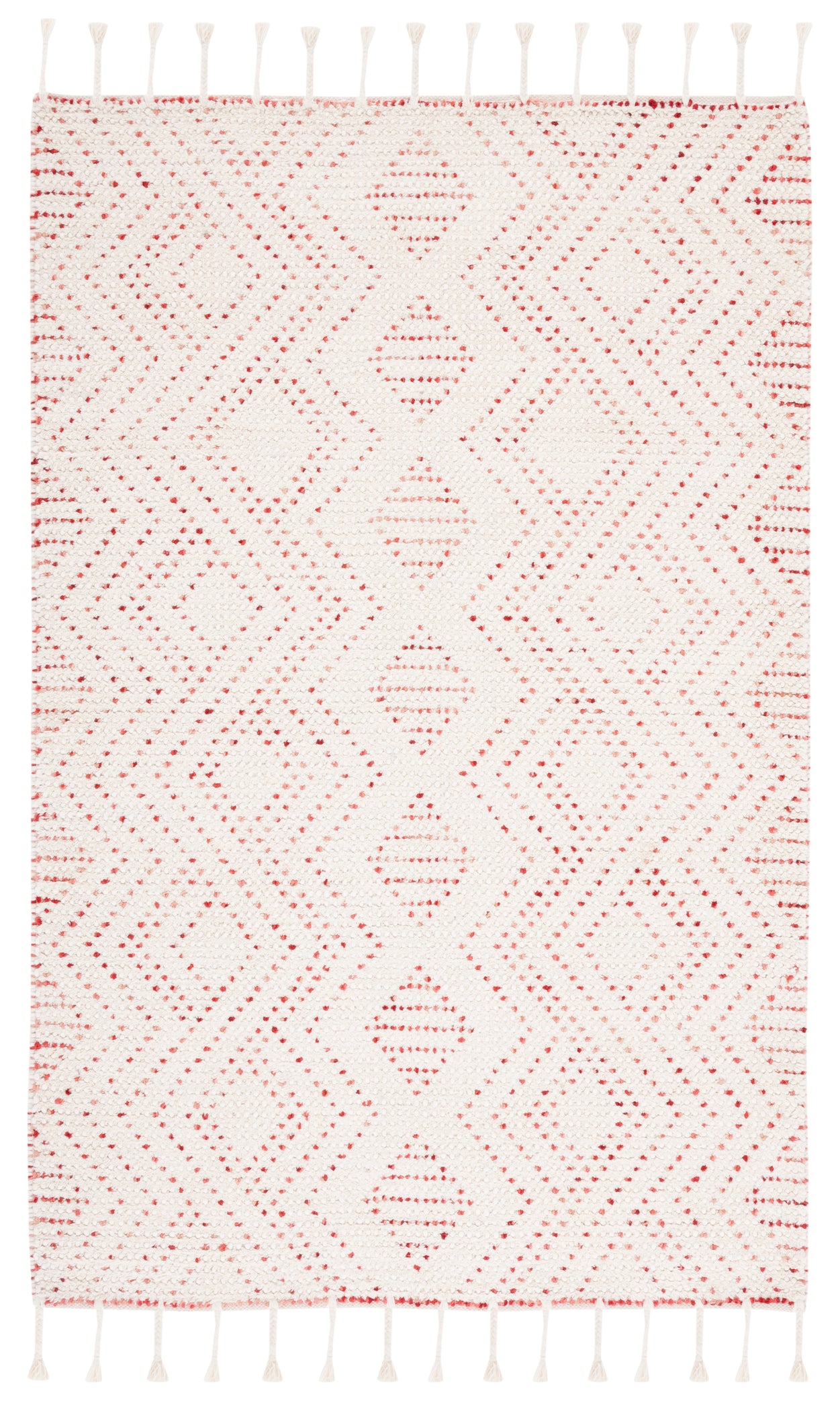 IVORY / RED