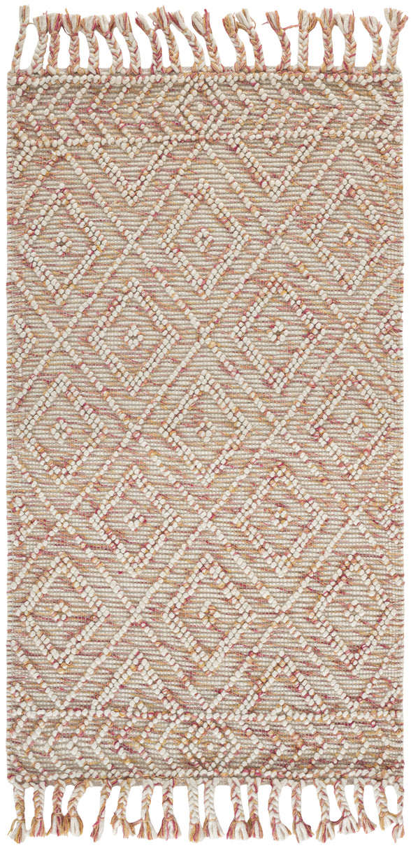 IVORY / RED