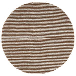 IVORY / RUST BROWN