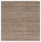 IVORY / RUST BROWN