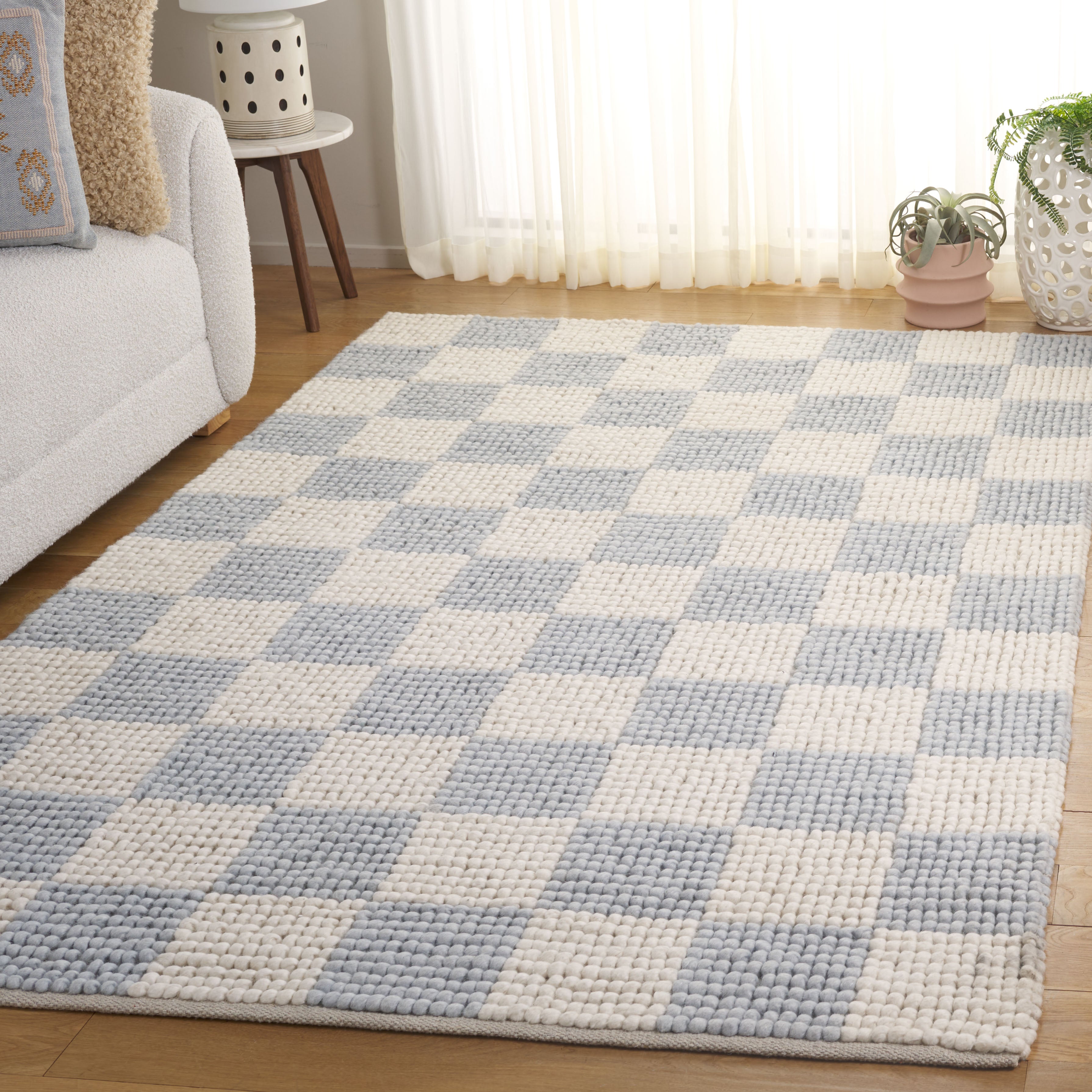 LIGHT BLUE / IVORY