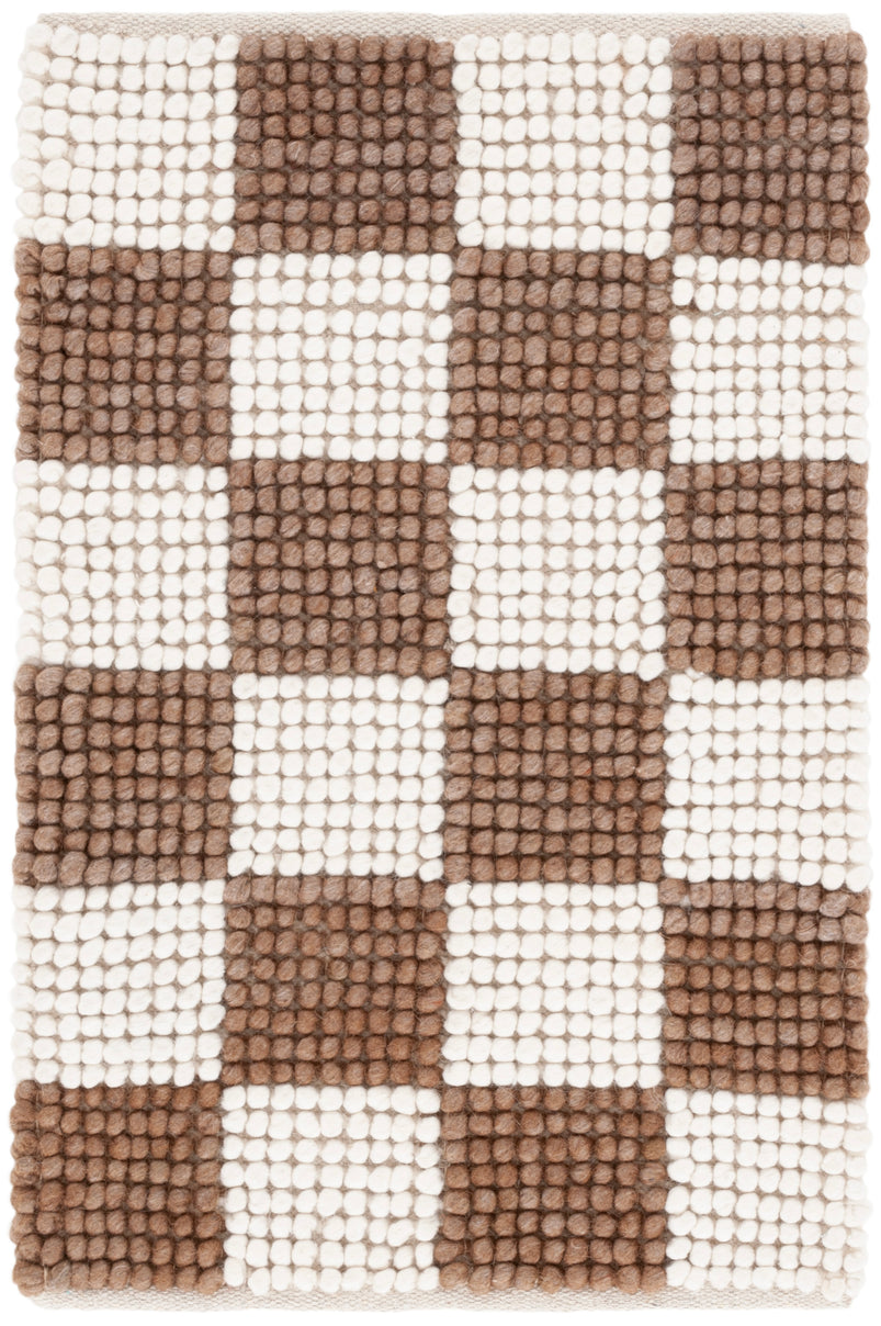 BROWN / IVORY