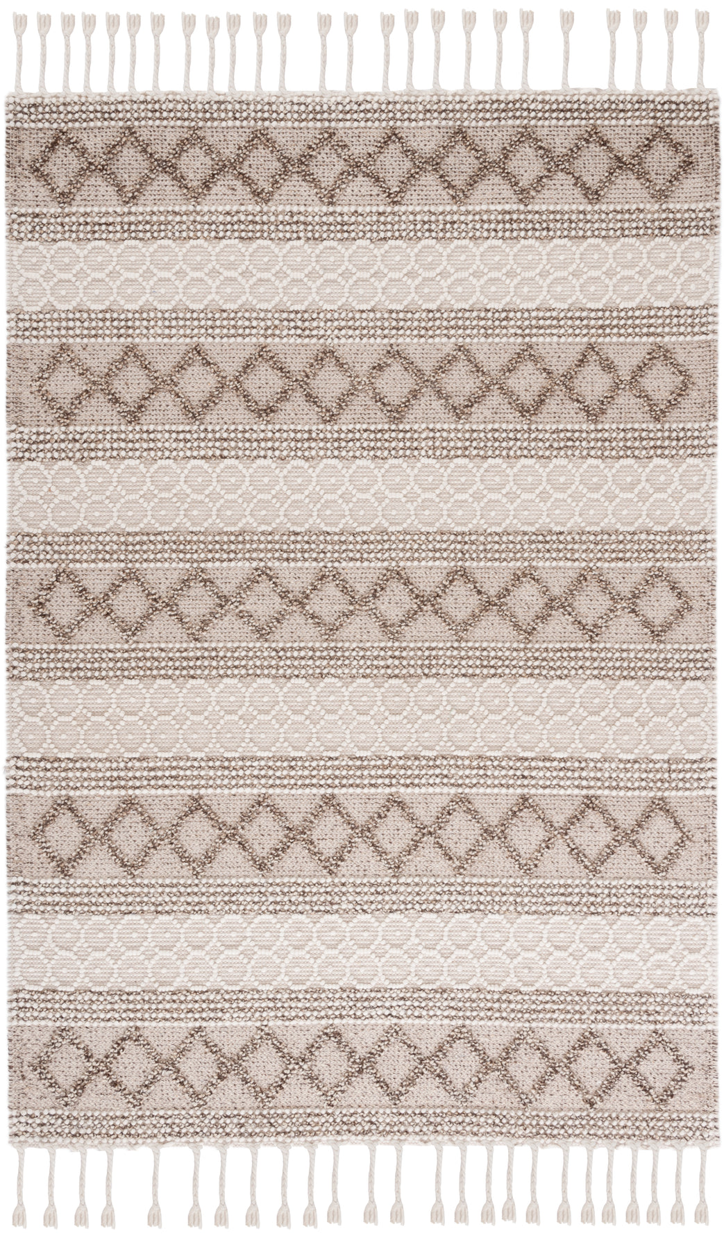 IVORY / BROWN