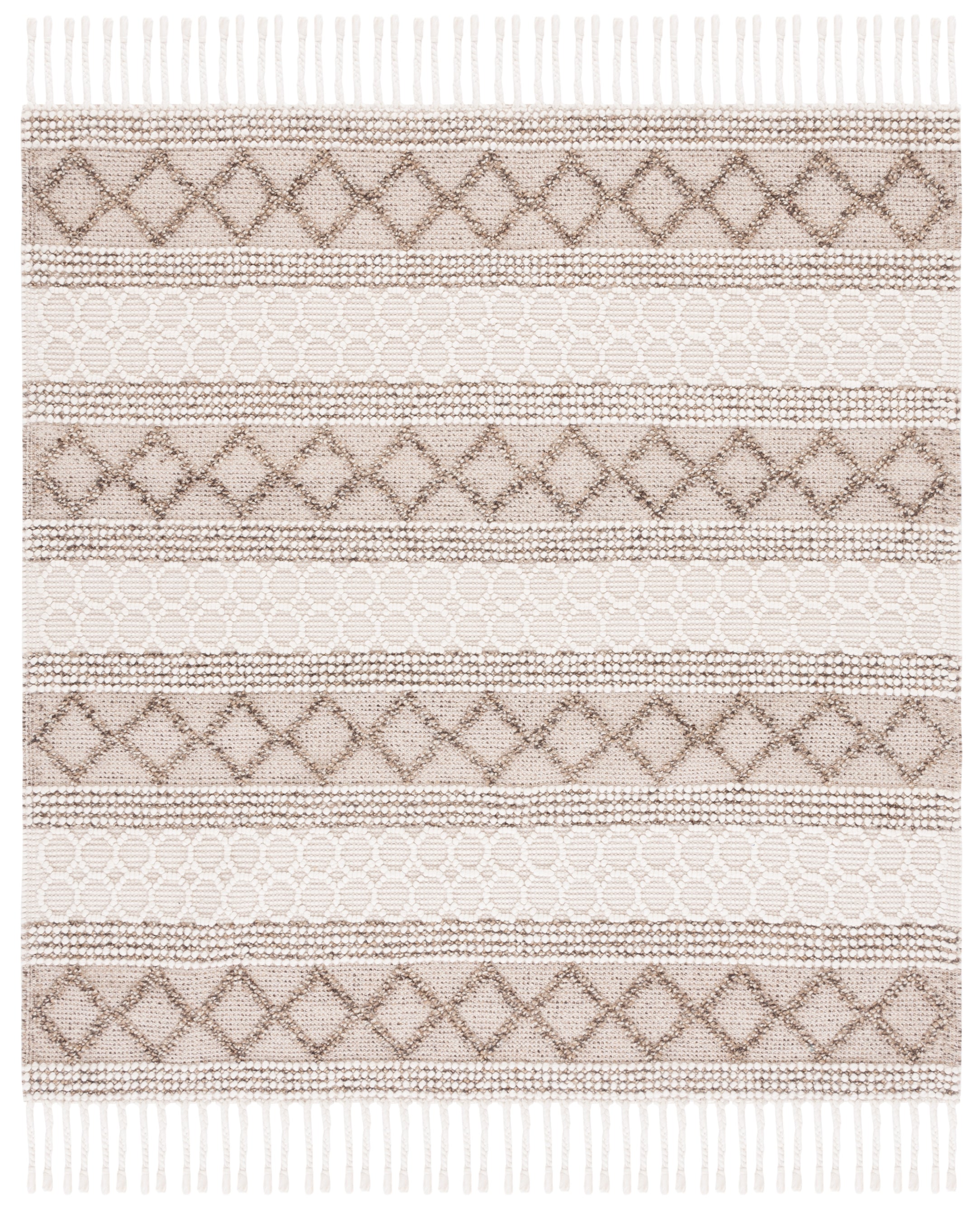 IVORY / BROWN