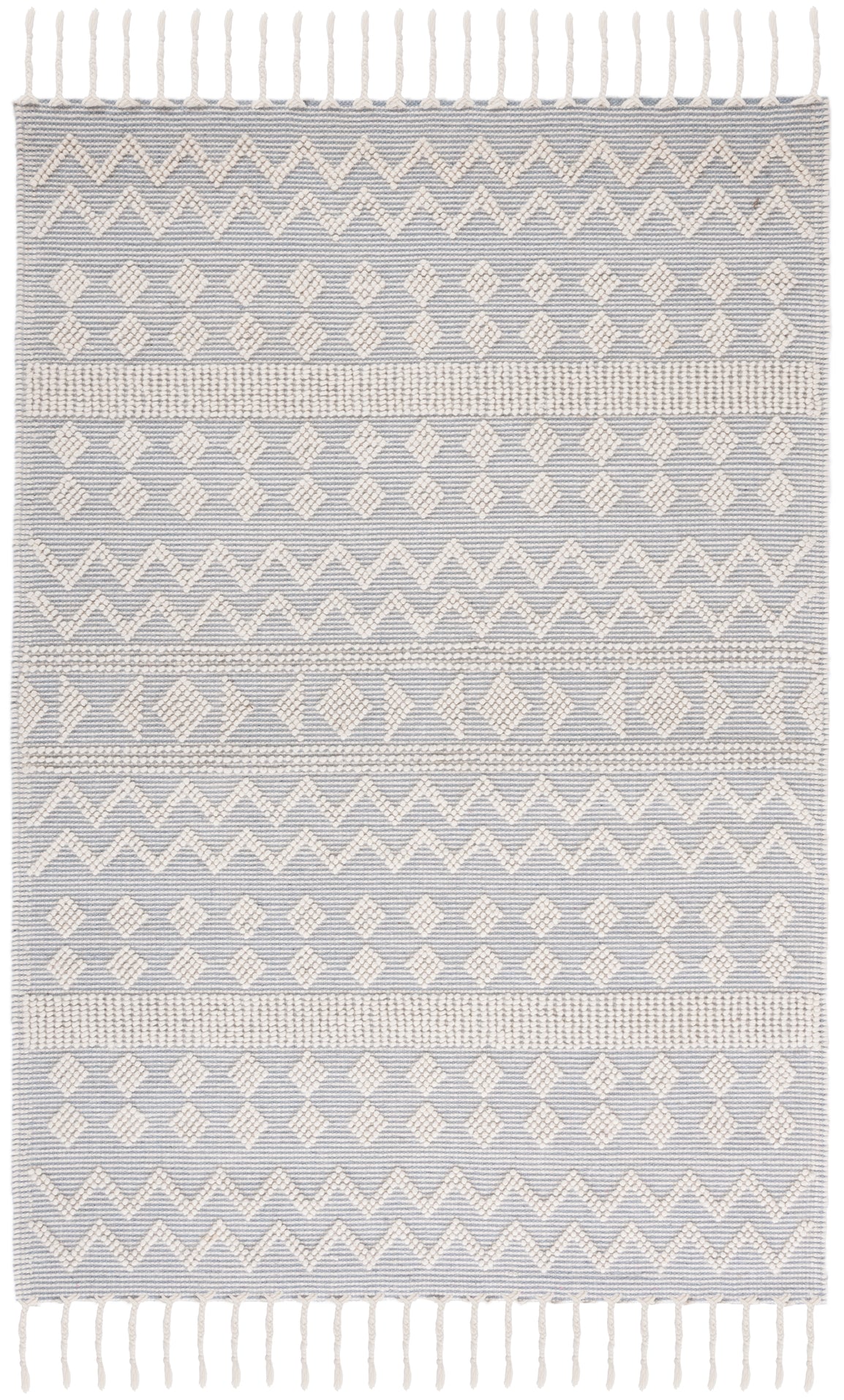 IVORY / LIGHT BLUE