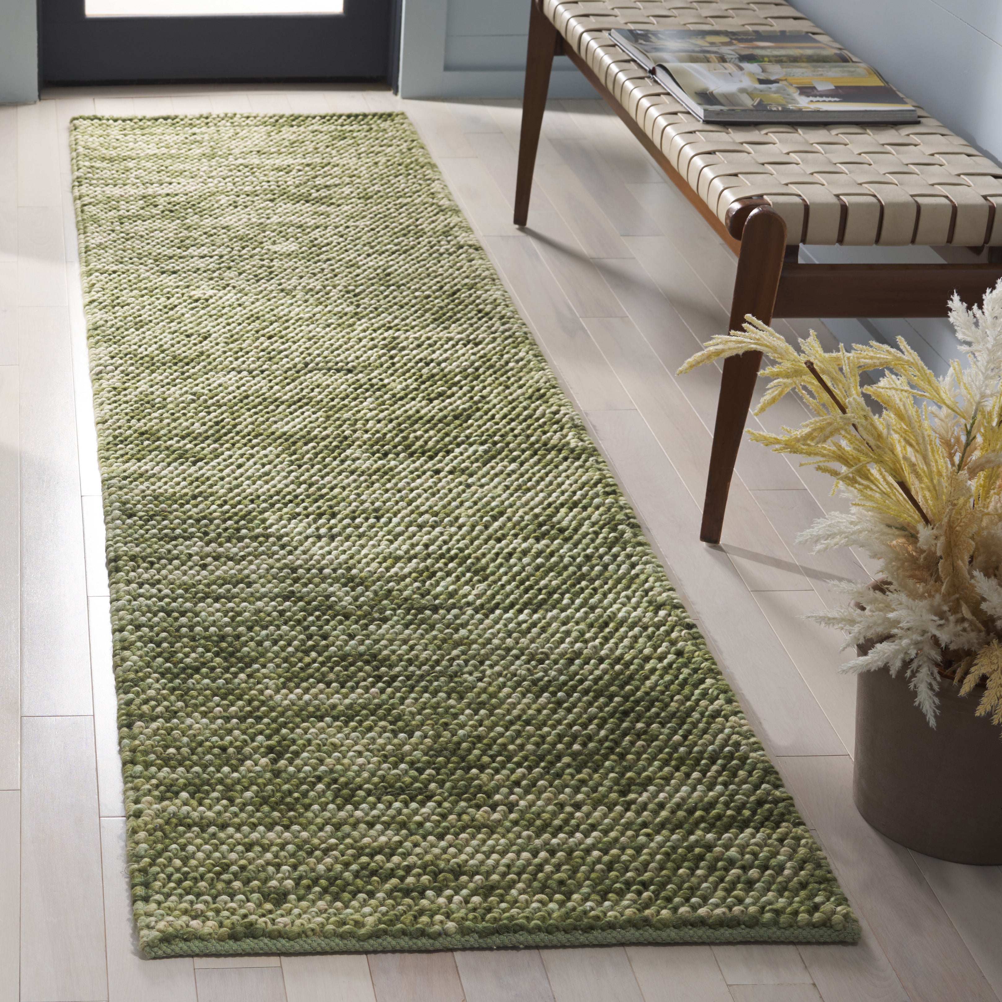 GREEN / IVORY