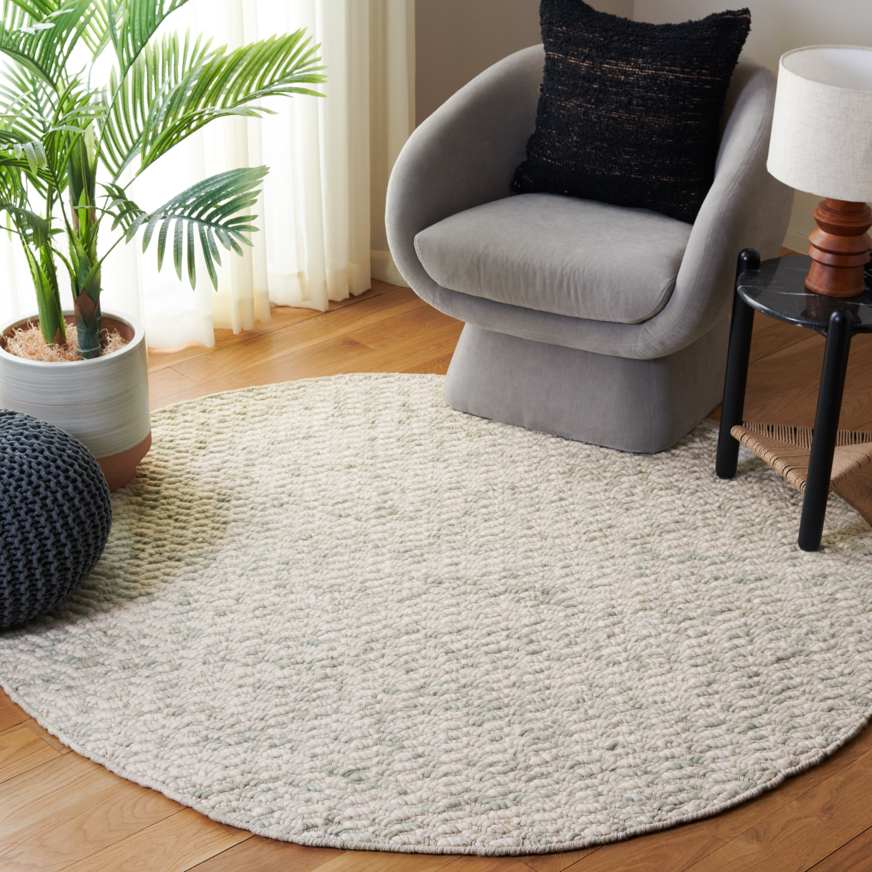 GREEN / IVORY