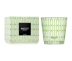 Bamboo Decorative 3-Wick Candle by Nest New York