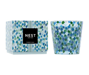 Forest Rain Decorative 3-Wick Candle by Nest New York