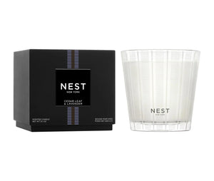 Cedar Leaf & Lavender 3-Wick  21.2 oz Candle by Nest New York