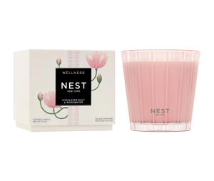 Himalayan Salt & Rosewater 3-Wick 21.2 oz Candle by Nest New York