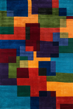 Momeni New Wave Rug Collection | Multi - NEWWANW-49MTI