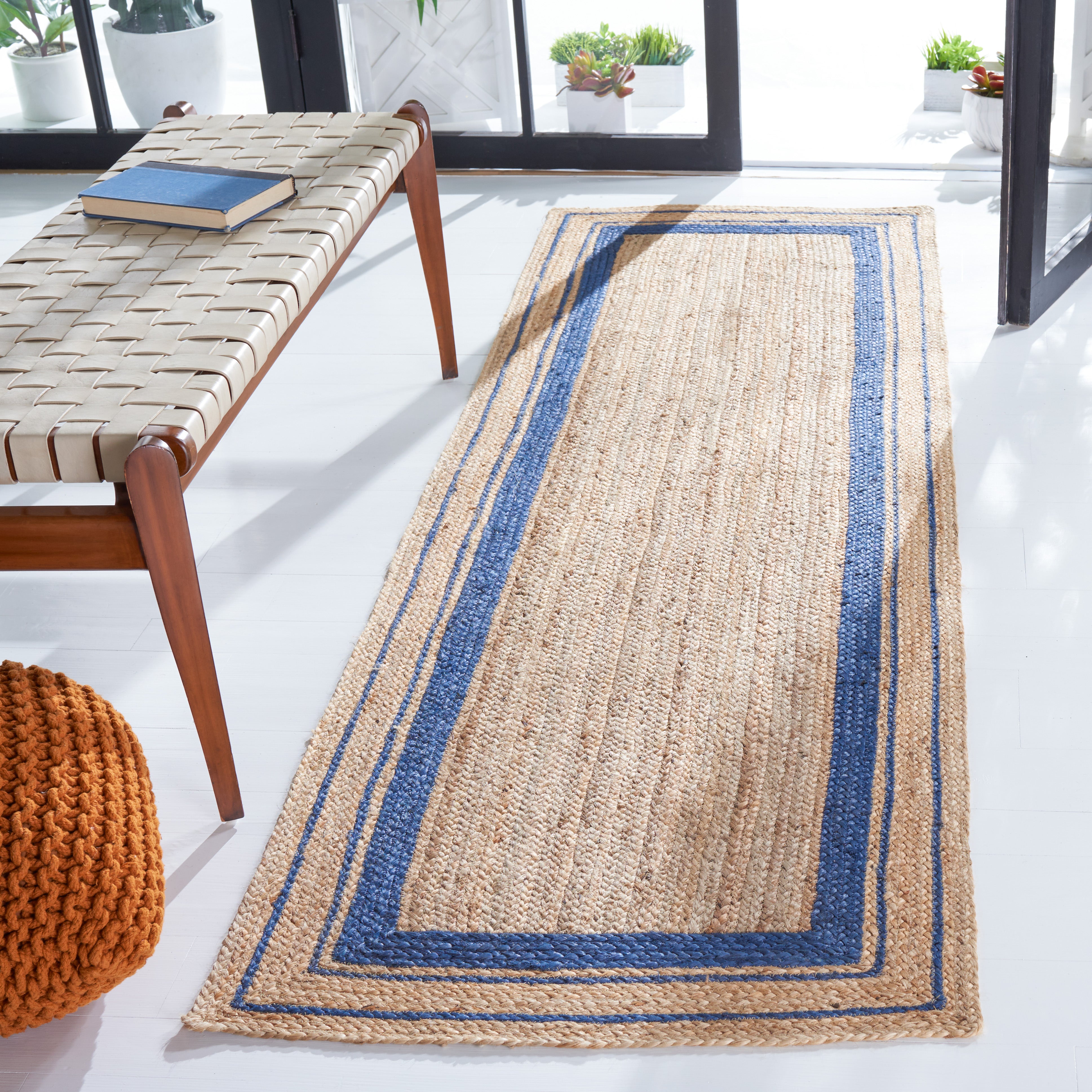 NATURAL FIBER 109 – NAVY / NATURAL