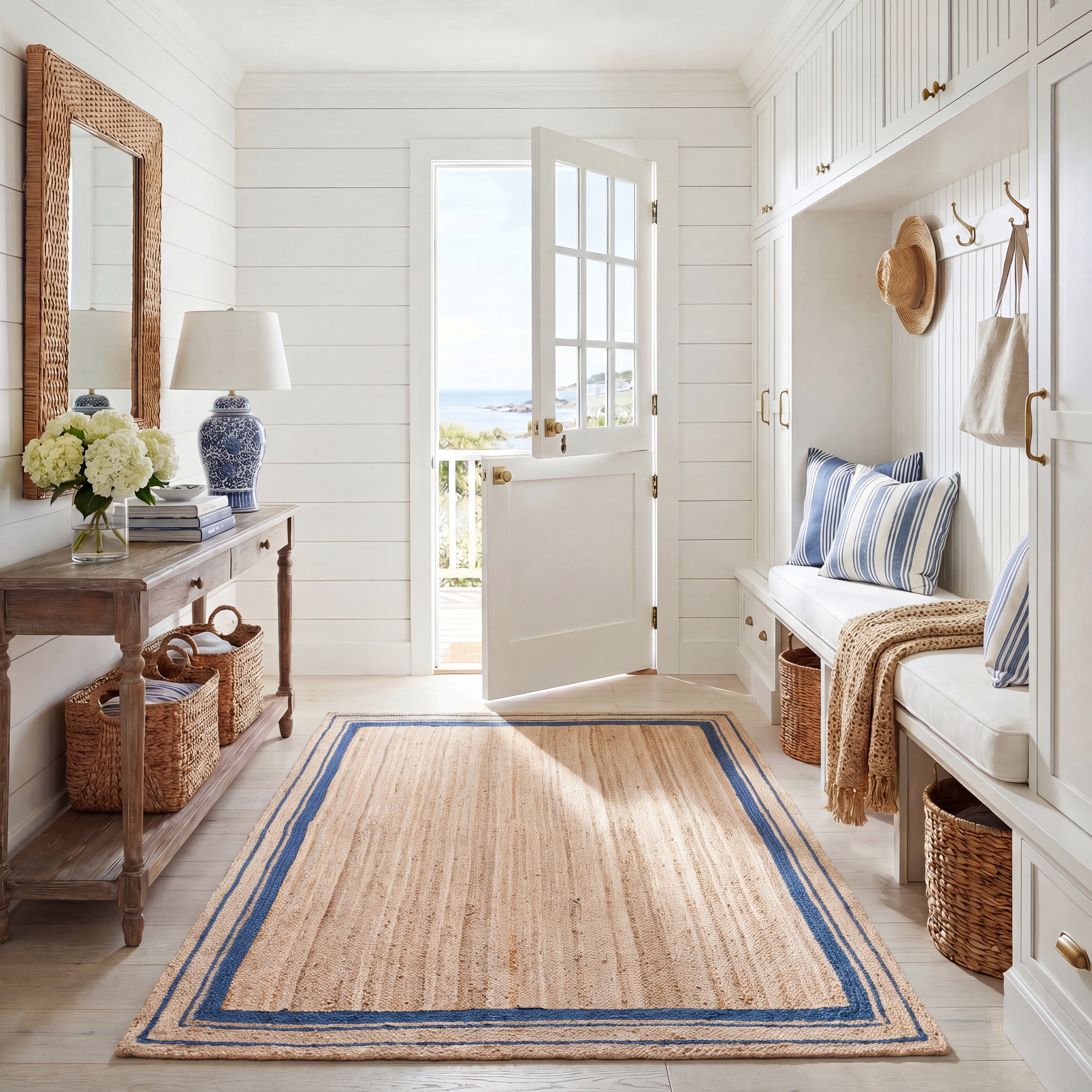 NATURAL FIBER 109 – NAVY / NATURAL