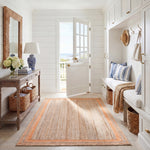 NATURAL FIBER 109 – ORANGE / NATURAL