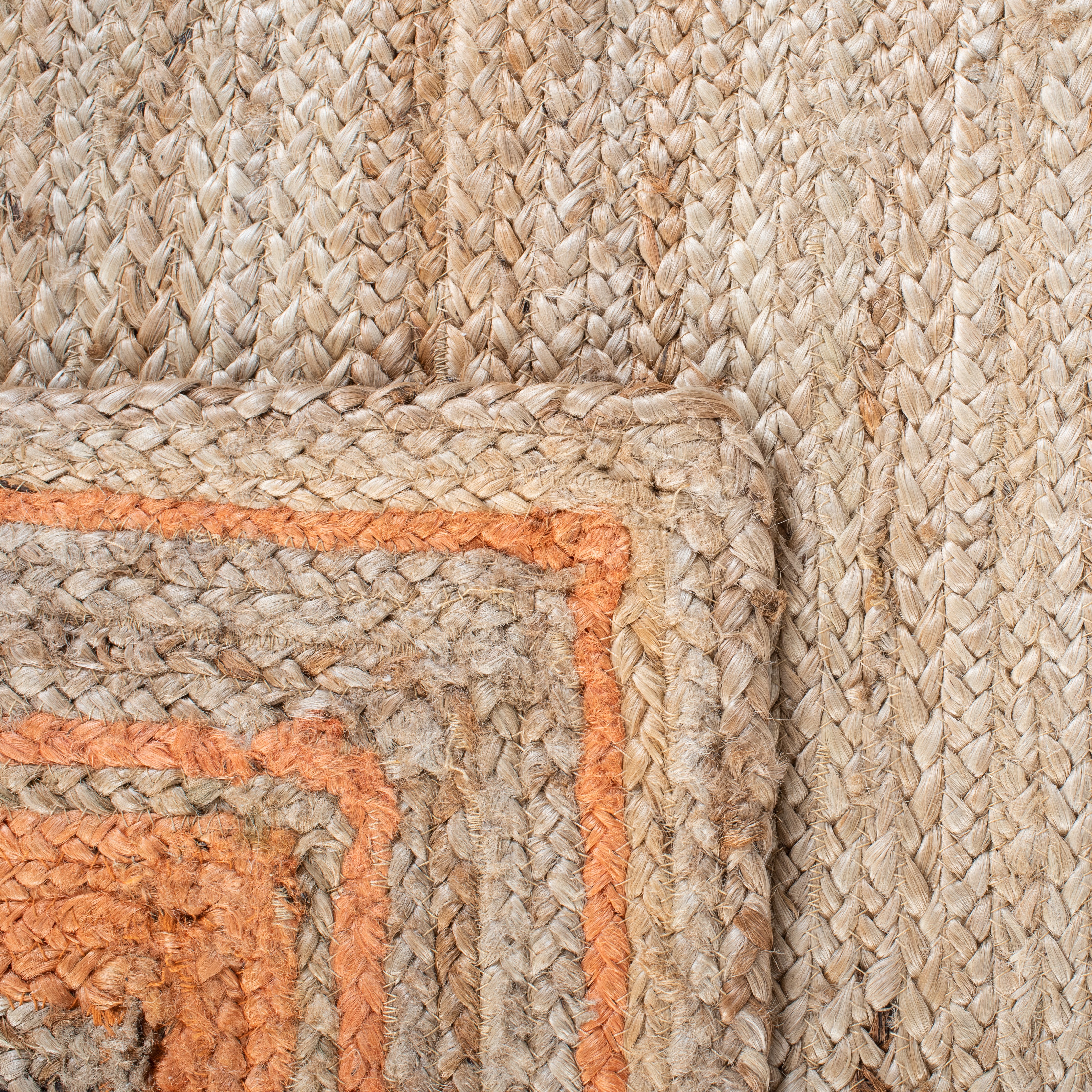 NATURAL FIBER 109 – ORANGE / NATURAL