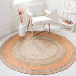 NATURAL FIBER 109 – ORANGE / NATURAL