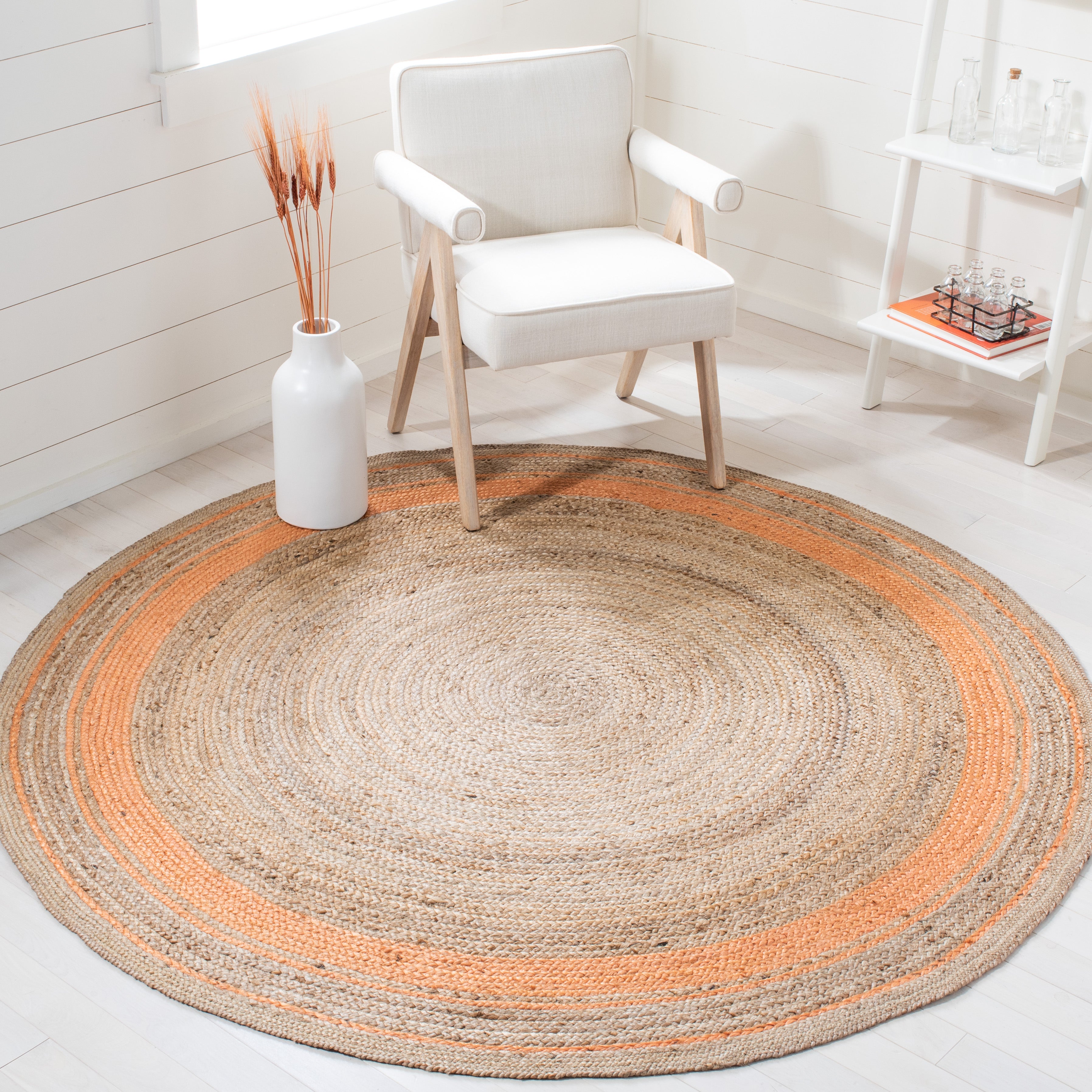 NATURAL FIBER 109 – ORANGE / NATURAL