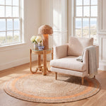 NATURAL FIBER 109 – ORANGE / NATURAL