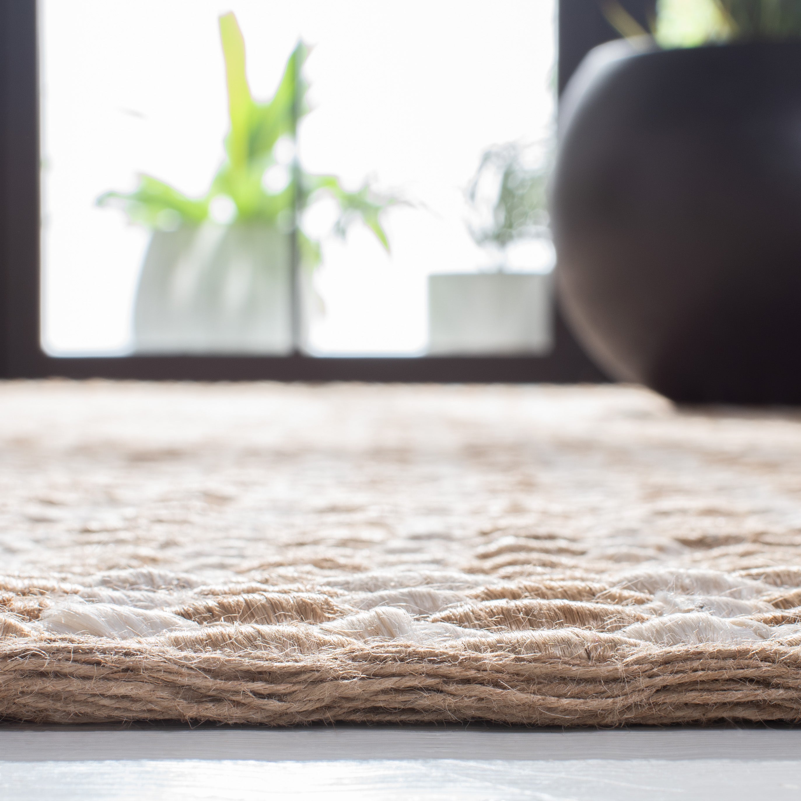 NATURAL FIBER 110 – NATURAL / IVORY